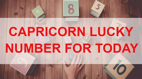 capricorn lucky money days|Capricorn Lucky Horoscopes .